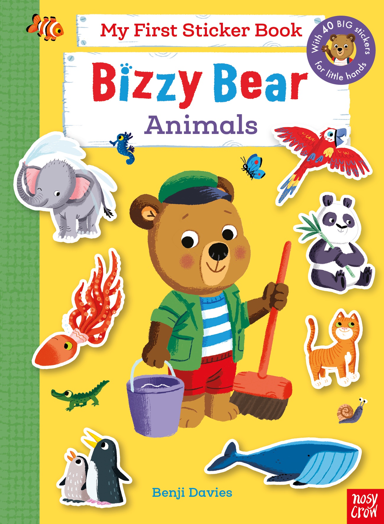 Εκδόσεις Nosy Crow - Bizzy Bear:My First Sticker Book Animals - Benji Davies