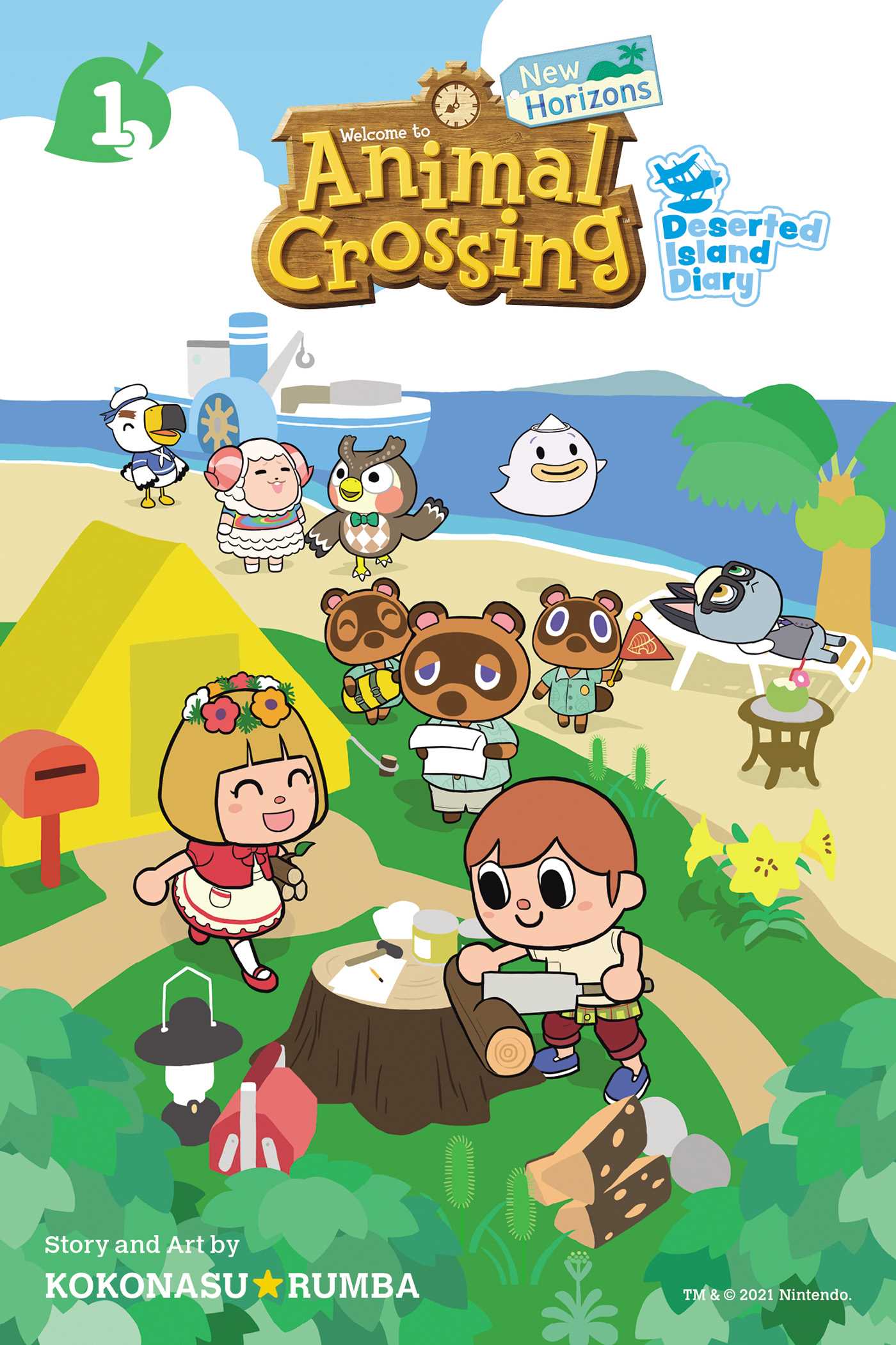 Εκδόσεις Viz Media - Animal Crossing: New Horizons (Vol.1) - Kokonasu Rumba