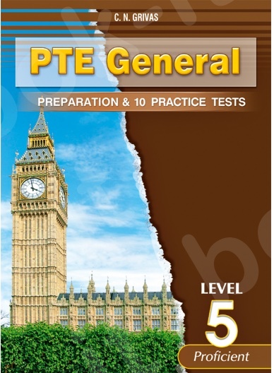PTE General 5, Preparation & 10 Practice Tests - 2CDs (Grivas)