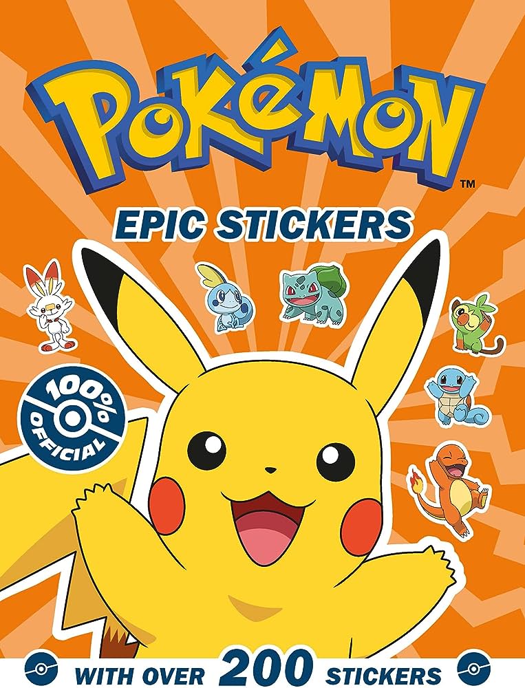 Εκδόσεις HarperCollins - Pokemon Epic Stickers - Pokémon