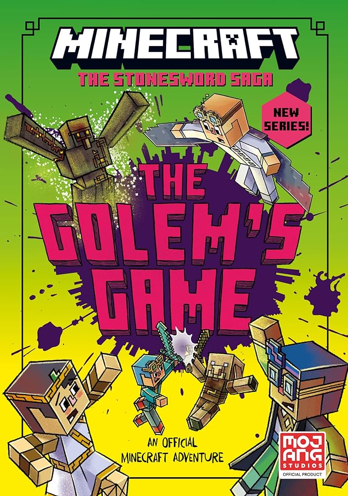 Εκδόσεις HarperCollins - Minecraft:The Golem Game(Stonesword Chronicles #5) - Mojang AB