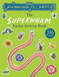 Εκδόσεις Scholastic - The Superworm Sticker Book - Julia Donaldson, Axel Scheffler