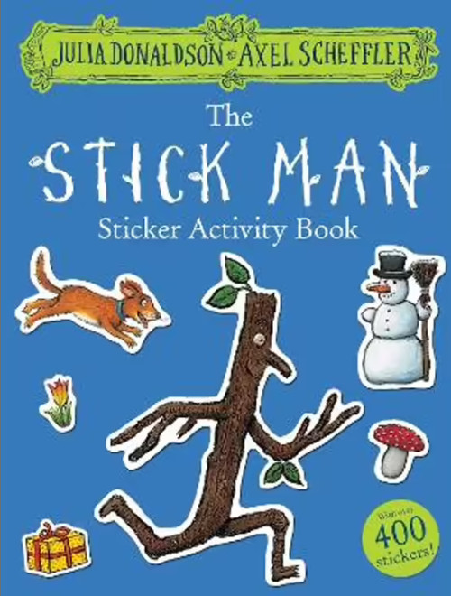 Εκδόσεις Scholastic  - Stick Man Through Seasons Sticker Book - Julia Donaldson