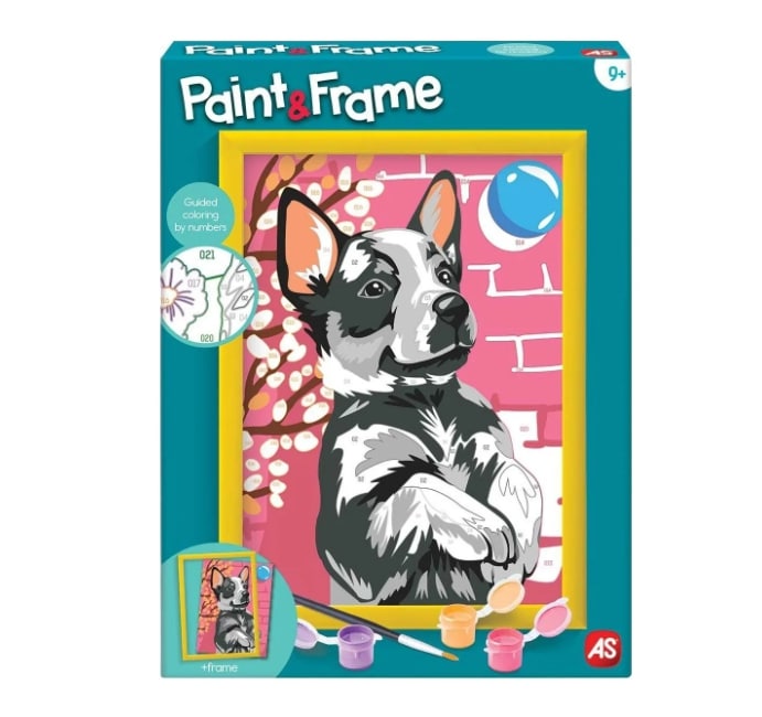 Paint & Frame Ζωγραφίζω Με Αριθμούς Playful Husky (9+ Χρονών)
