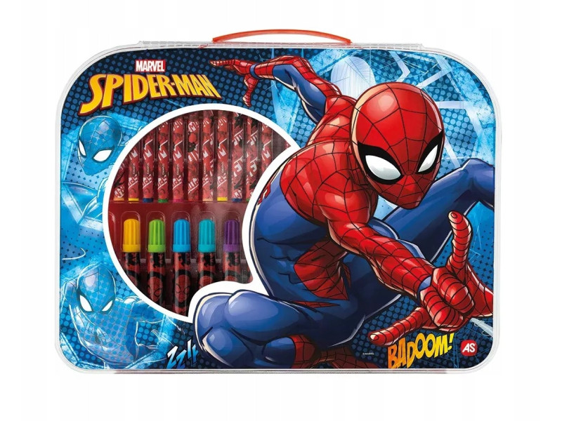 AS Art Case Σετ Ζωγραφικής Marvel Spiderman (3+ Χρονών)