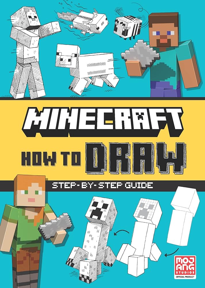 Εκδόσεις HarperCollins - Minecraft How to Draw  - Mojang AB