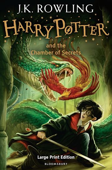Publisher:Bloomsbury Publishing - Harry Potter and the Chamber of Secrets (Large Print Edition) - J.K. Rowling