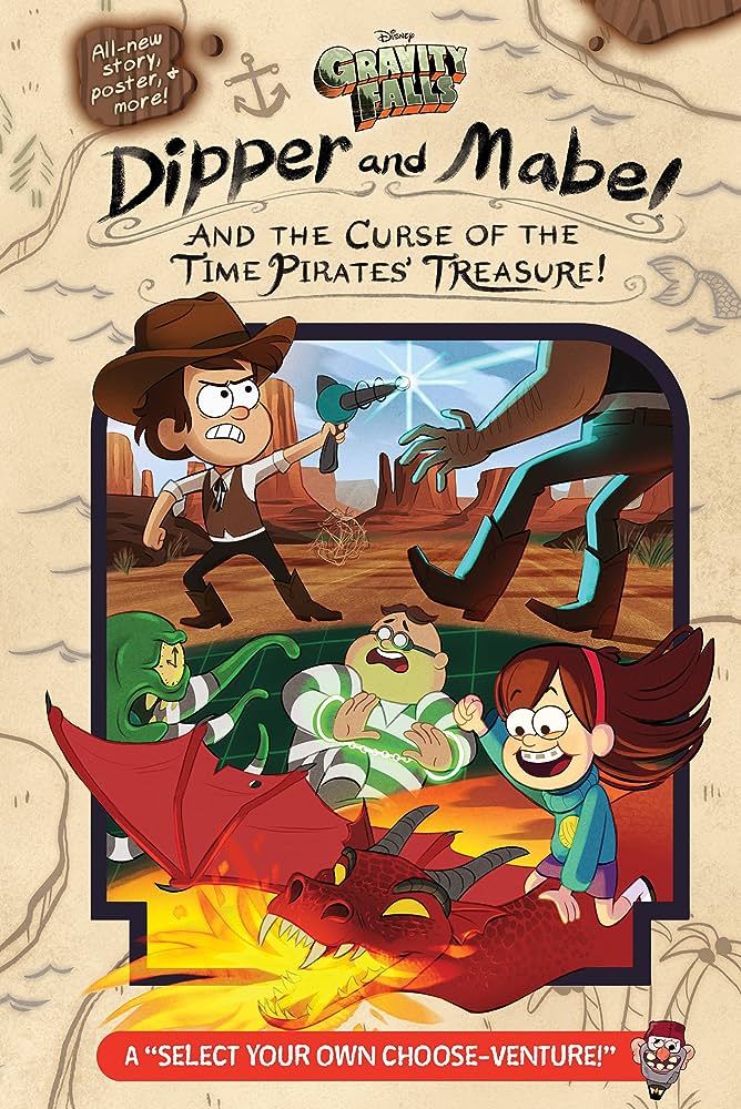 Εκδόσεις Disney Publishing Worldwide - Gravity Falls:Dipper and Mabel and the Curse of the Time Pirates' Treasure!- Jeffrey Rowe