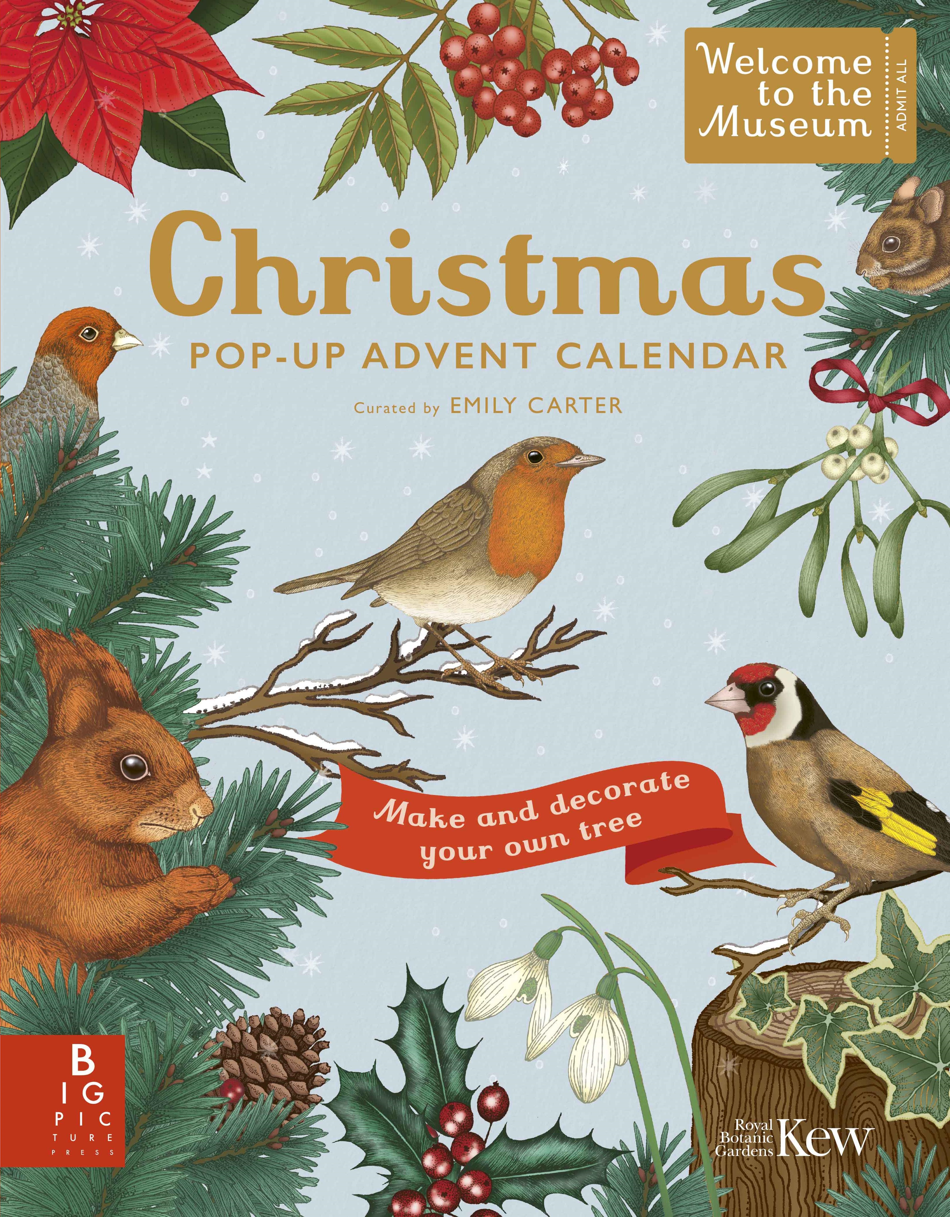 Εκδόσεις Templar Publishing  - Christmas Pop-Up Advent Calendar (Welcome to the Museum) - Emily Carter