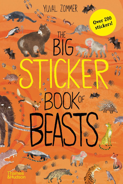 Εκδόσεις Thames & Hudson - The Big Sticker Book of Beasts - Yuval Zommer