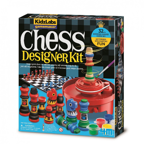 4M Toys - Σκάκι Ζωγραφική - Ηλικία 5+, Παίκτες 1+