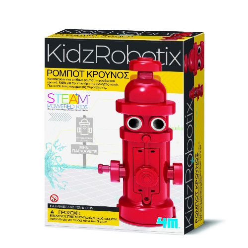 4M Toys - Κατασκευή Ρομπότ Κρουνό - Ηλικία 8+, Παίκτες 1+