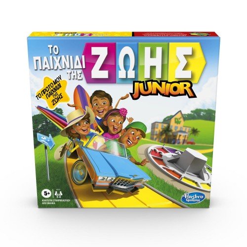 Hasbro Επιτραπέζιο Παιχνίδι Το Παιχνίδι της Ζωής Junior (Ε6678110)