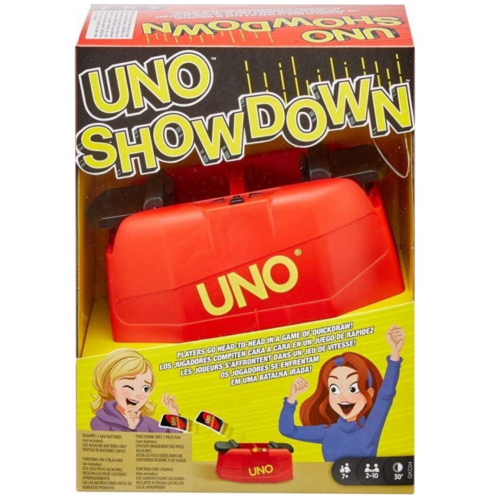 Mattel UNO Showdown(Επιτραπέζιο Παιχνίδι)(7+ Ετών)