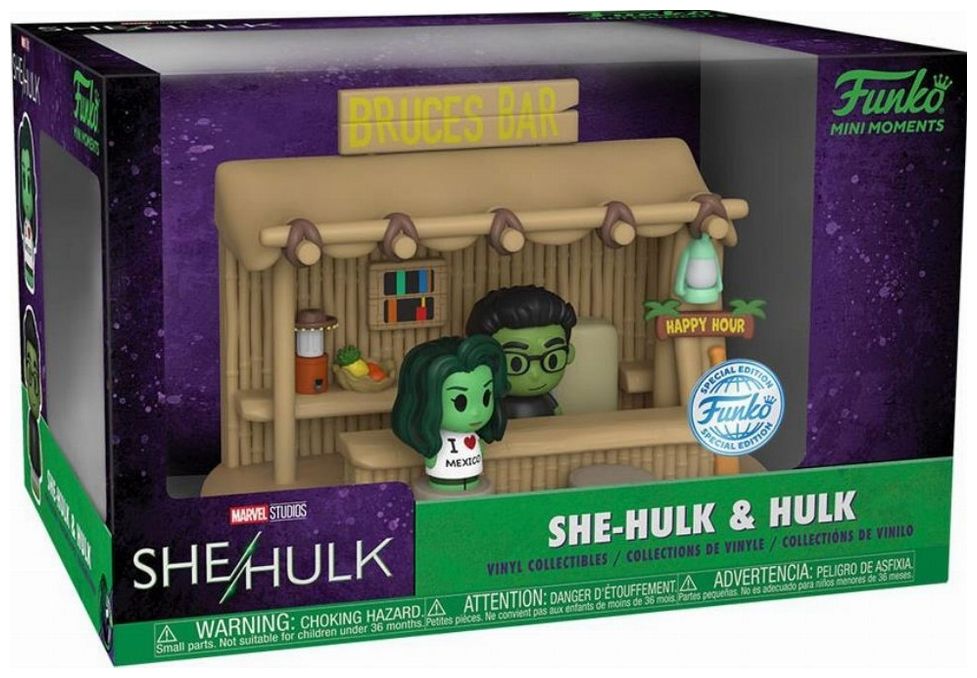 Funko Pop! Marvelmini Moments (She-Hulk & Hulk) #66875 Vinyl Figure