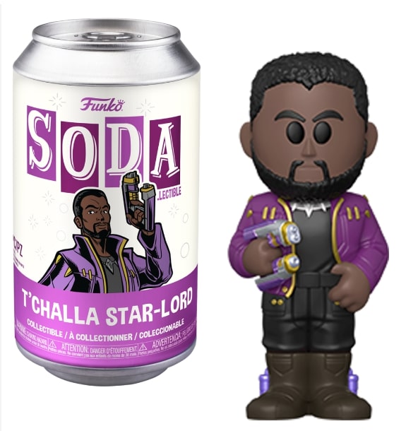 Funko Pop! Marvel Vinyl Soda : T’challa Star-Lord