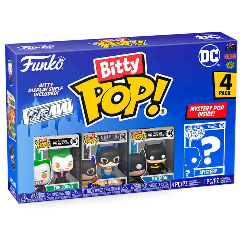 Funko Bitty Pop! dc Comics 4-Pack Series 2 -71312