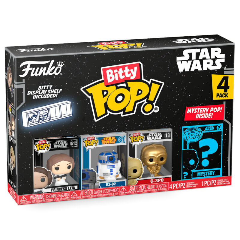 Funko Bitty Pop! Star Wars 4-Pack Series 2 -71512
