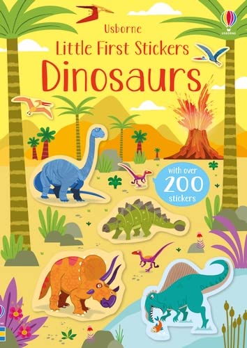 Publisher:Usborne - Little First Stickers Dinosaurs - Kirsteen Robson