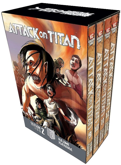Publisher: Kodasha Comics - Attack on Titan: Season 2 Manga Box Set - Hajime Isayama