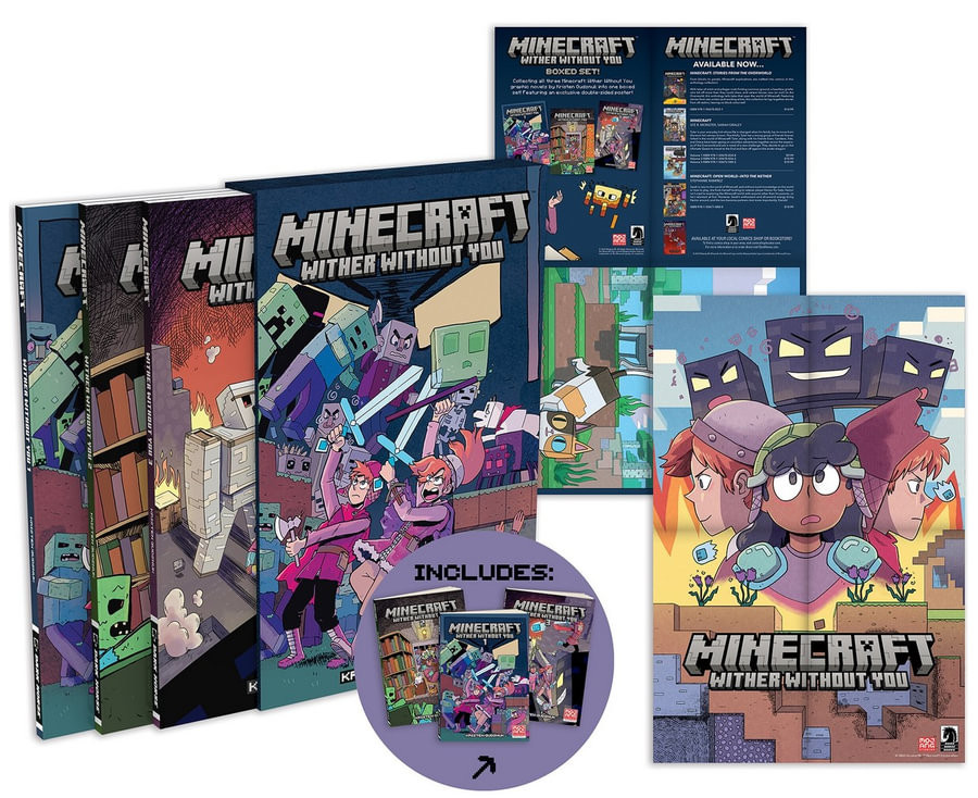 Εκδόσεις Dark Horse Comics - Minecraft (Wither Without You Boxed Set) - Kristen Gudsnuk