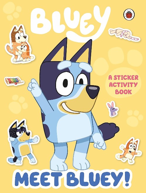 Publisher: Penguin - Bluey: Meet Bluey! Sticker Activity Book - Bluey