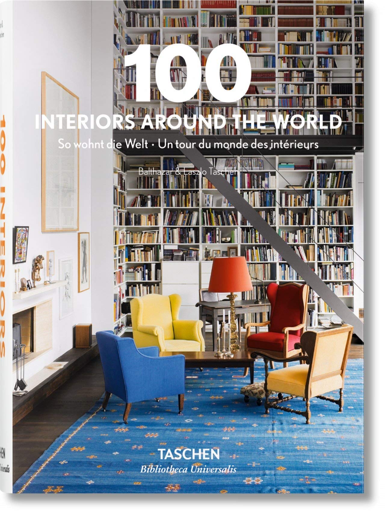 Publisher Taschen - 100 Interiors Around the World (Taschen Bibliotheca Universalis) - Taschen