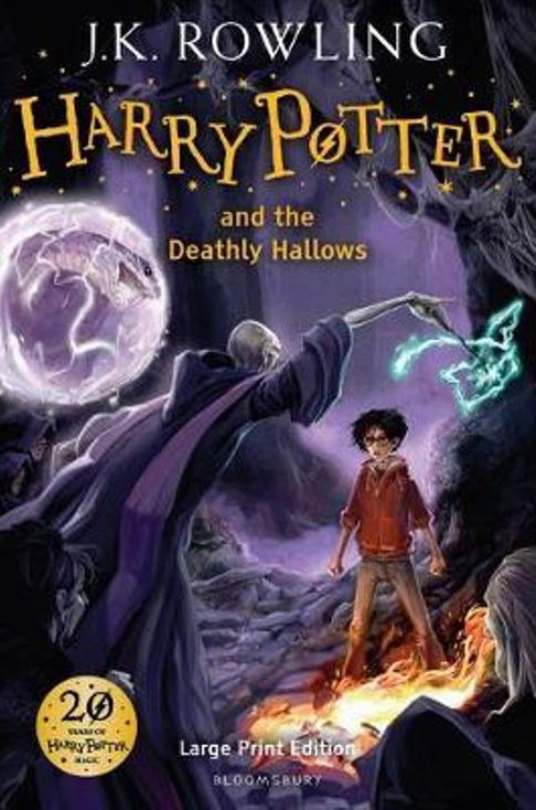 Publisher:Bloomsbury Publishing - Harry Potter and the Deathly Hallows (Large Print Edition) - J.K. Rowling