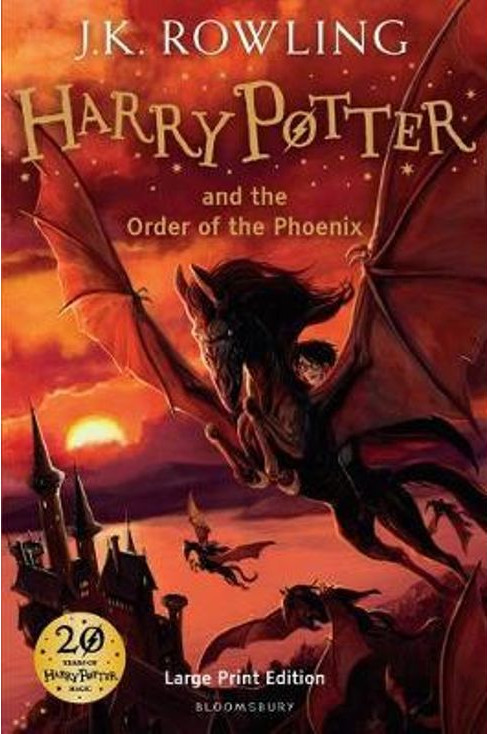 Publisher:Bloomsbury Publishing - Harry Potter and the Order of the Phoenix (Large Print Edition) - J.K. Rowling