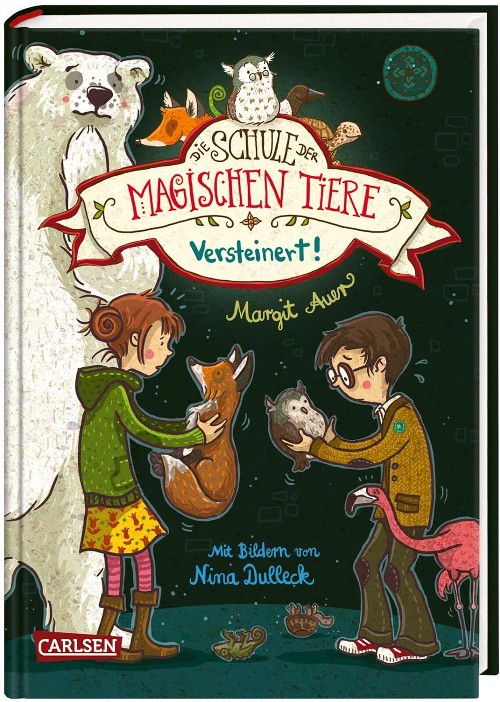 Publisher: Carlsen - Die Schule der magischen Tiere 09: Versteinert! - Margit Auer