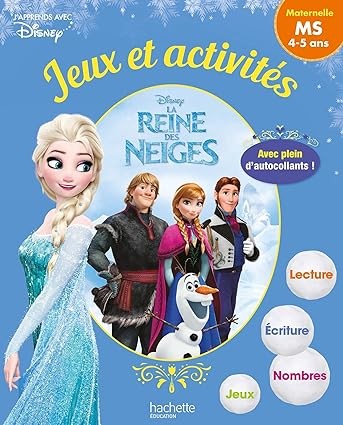 Publisher: Hachette - Jeux et activités: La reine des neiges - Sandra Lebrun