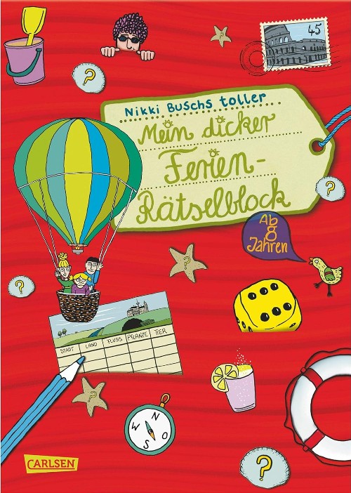 Publisher: Carlsen - Mein dicker Ferien: Rätselblock - Nikki Busch