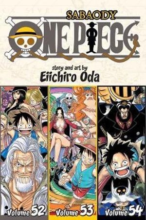 Publisher: Viz Media - One Piece: (Vol.52-53-54) Sabaody (Omnibus Edition Vol. 18) - Eiichiro Oda