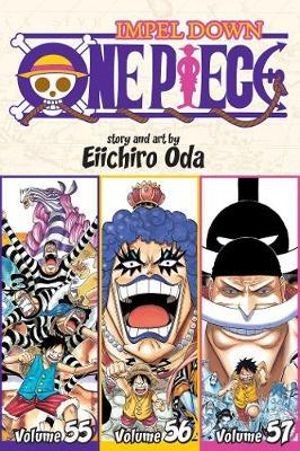 Publisher: Viz Media - One Piece: (Vol.55-56-57) Impel Down (Omnibus Edition Vol. 19) - Eiichiro Oda