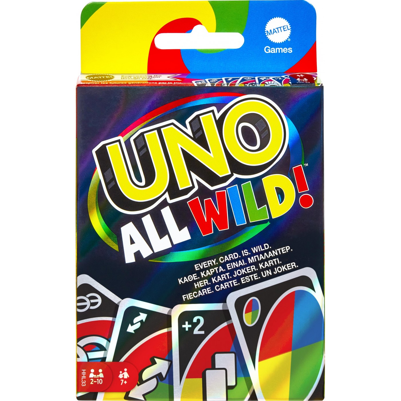 Mattel Uno All Wild (7+ Ετών)