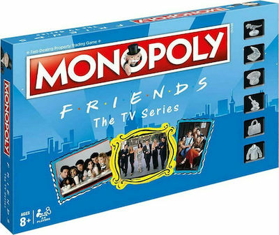 Hasbro Monopoly Friends(Επιτραπέζιο παιχνίδι) (8+ Ετών)