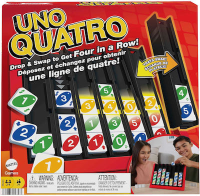 Mattel Uno Quatro (Επιτραπέζιο Παιχνίδι)(7+ Ετών)