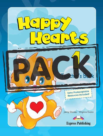 Happy Hearts 1- Teacher's Mini Pack PAL (Καθηγητή)