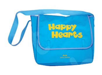 Happy Hearts 1 - Teacher's Bag 1 (Blue)  (Τσάντα καθηγητή 1 - μπλέ)