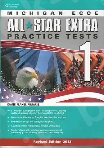 Michigan ECCE All Star Extra Practice Tests, Volumes 1 (New Editions) - Coursebook with Glossary (Βιβλίο Μαθητή με Γλωσσάρι)