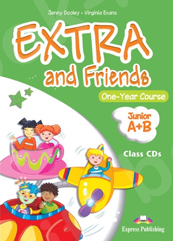 Extra & Friends Junior A+B (One-Year course) - Class Audio CDs (set of 3)