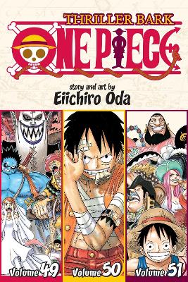 Publisher Viz Media - One Piece:Thriller Bark (Vol.49-50-51)Omnibus Edition Vol. 17 - Eiichiro Oda