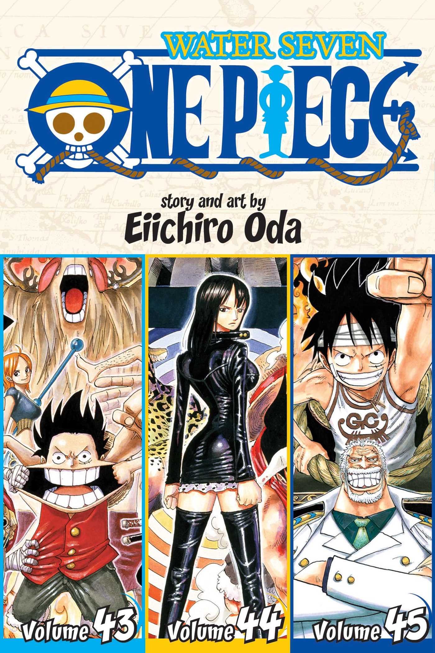 Publisher Viz Media - One Piece:Water Seven (Vol.43-44-45)Omnibus Edition Vol. 15 - Eiichiro Oda