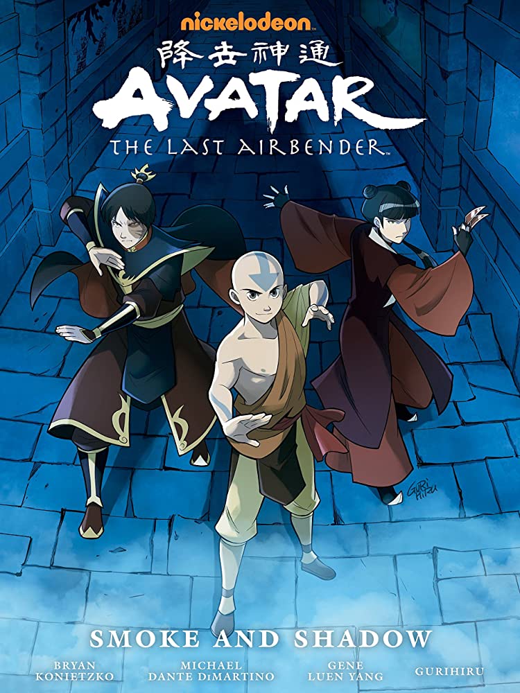 Publisher Dark Horse Comics - Avatar:The Last Airbender Smoke And Shadow(Library Edition) - Gene Luen Yang, Michael Dante DiMartino, Bryan Koneitzko