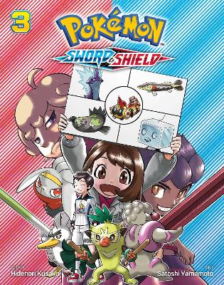 Publisher Viz Media - Pokemon Sword & Shield(Vol.3) - Hidenori Kusaka, Satoshi Yamamoto