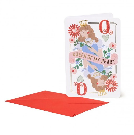 Legami Milano Ευχετήρια Κάρτα (Greeting Cards) ''Queen of My Heart''