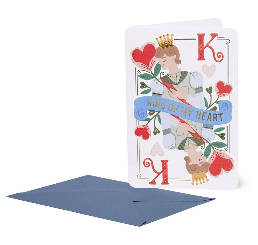 Legami Milano Ευχετήρια Κάρτα (Greeting Cards) ''King of My Heart'