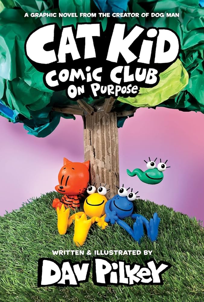 Publisher Scholastic - Cat kid Comic Club 3:On Purpose - Dav Pilkey