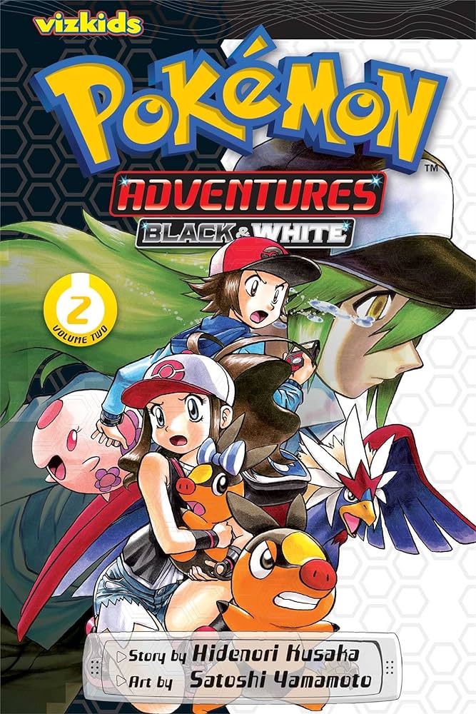 Publisher Viz Media - Pokemon Adventures Black and White(Vol. 2) - Hidenori Kusaka, Satoshi Yamamoto