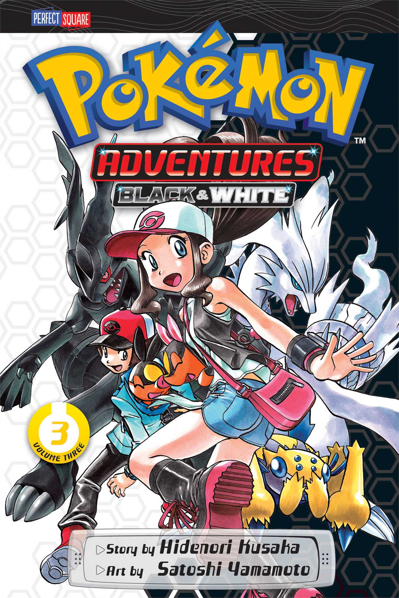 Publisher Viz Media - Pokemon Adventures Black and White(Vol. 3) - Hidenori Kusaka, Satoshi Yamamoto